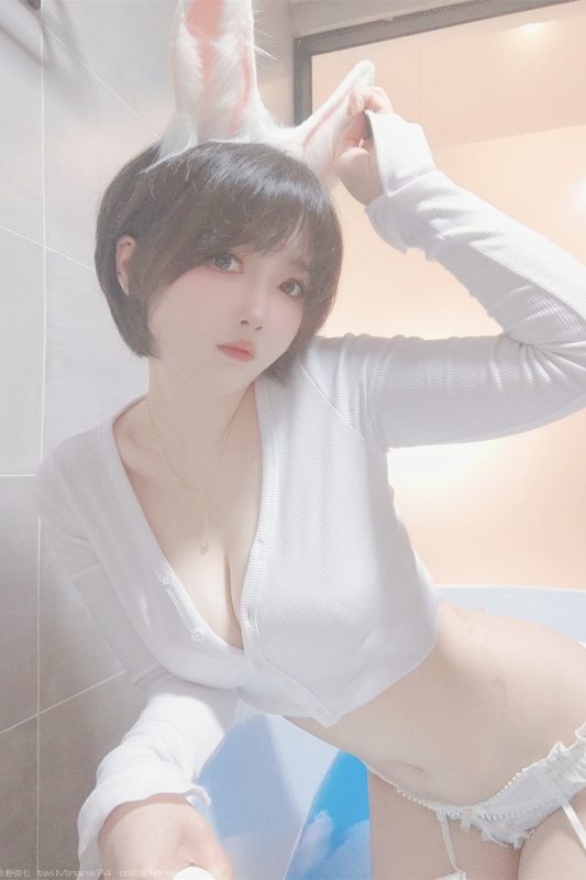 名濑弥七 NO.013 白兔兔 [34P4V-113MB]-岛屿电鸽微密圈-全网最全抖音网红高质量总站