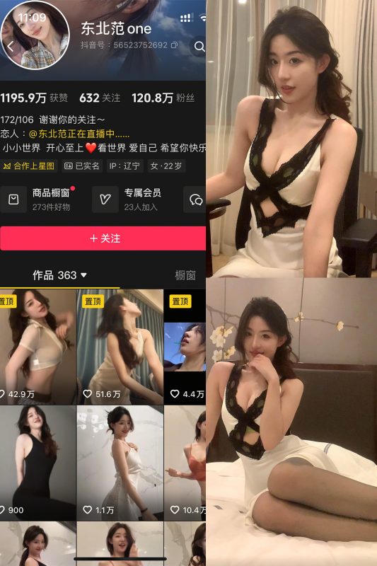 抖音 东北范one 岛遇 NO.004期 【26P1V】最新至：2025.7.26-岛屿电鸽微密圈-全网最全抖音网红高质量总站