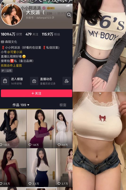 抖音 大反派 微密圈 NO.006期 【15P20V】最新至：2023.10.25-岛屿电鸽微密圈-全网最全抖音网红高质量总站