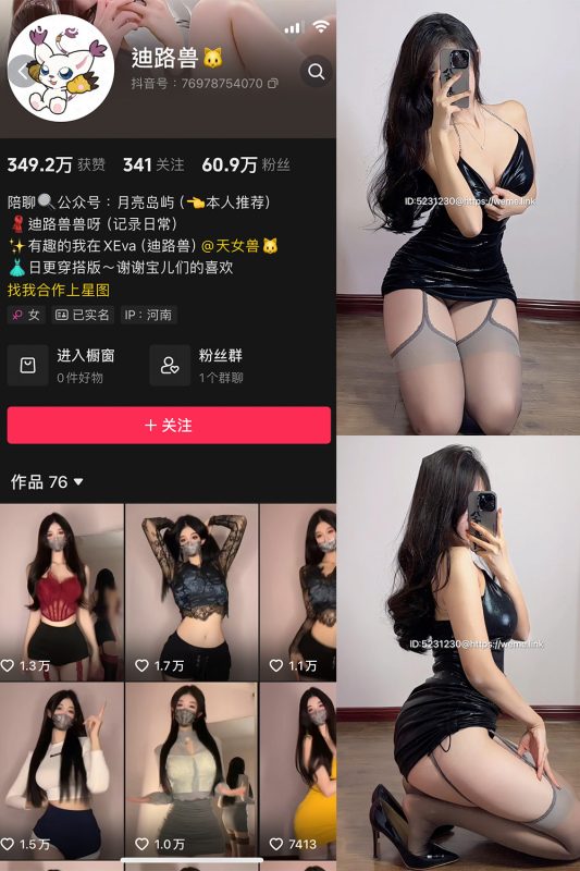 抖音 迪路兽 微密圈  NO.005期 【41P4V】最新至：2024.6.10-岛屿电鸽微密圈-全网最全抖音网红高质量总站