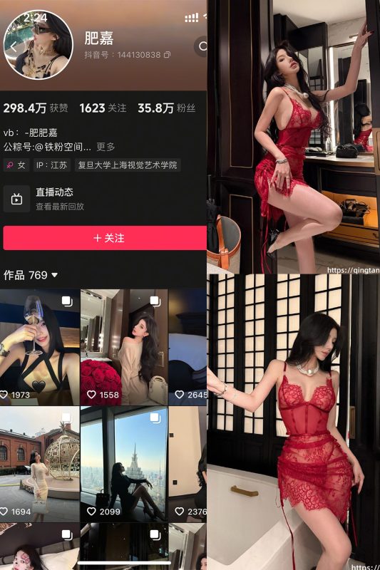 抖音 肥嘉 轻糖乐园 NO.008期 【40P】-岛屿电鸽微密圈-全网最全抖音网红高质量总站