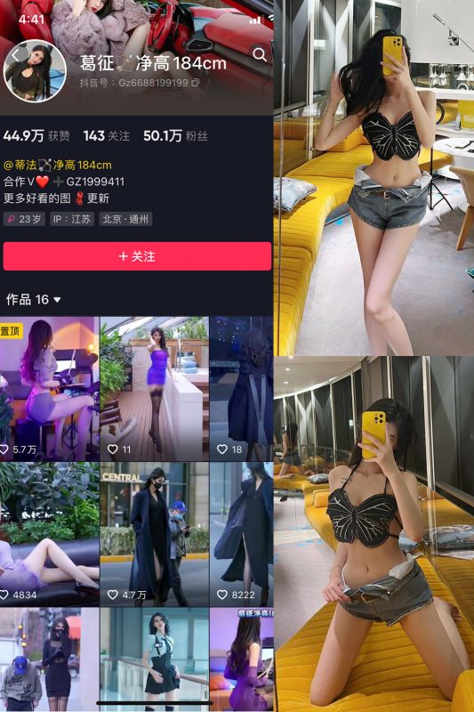 抖音 葛征 微密圈  NO.033期 【25P】-岛屿电鸽微密圈-全网最全抖音网红高质量总站