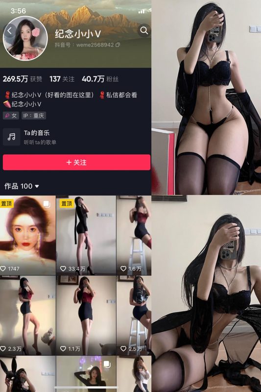 抖音 纪念小小V 微密圈  NO.009期 【18P】-岛屿电鸽微密圈-全网最全抖音网红高质量总站