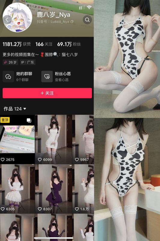 抖音 鹿八岁 微密圈  NO.056期 【13P】最新至：2024.12.18-岛屿电鸽微密圈-全网最全抖音网红高质量总站