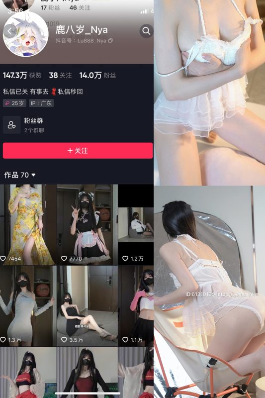 抖音 鹿八岁 微密圈  NO.019期 【5P】最新至：2023.8.21-岛屿电鸽微密圈-全网最全抖音网红高质量总站