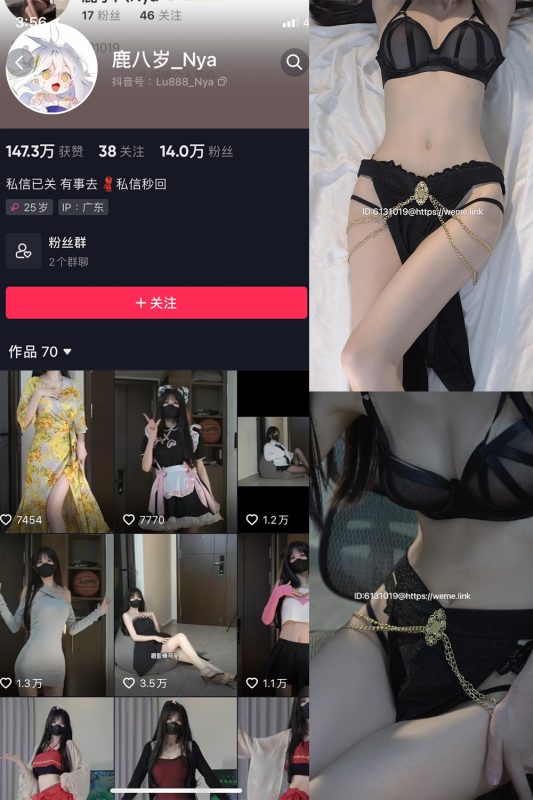 抖音 鹿八岁 微密圈  NO.009期 【18P1V】-岛屿电鸽微密圈-全网最全抖音网红高质量总站
