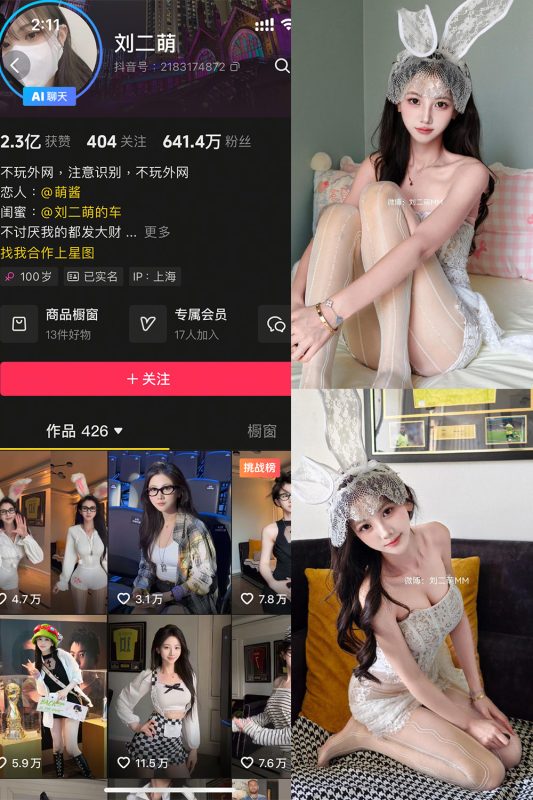 抖音 刘二萌 岛遇 NO.018期 【14P】-岛屿电鸽微密圈-全网最全抖音网红高质量总站