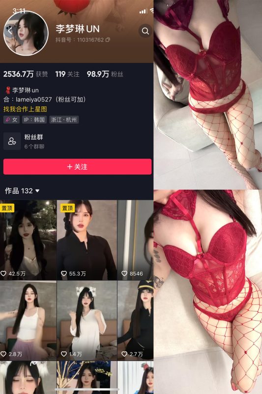 抖音 李梦琳 微密圈  NO.014期 【23P】最新至：2023.8.30-岛屿电鸽微密圈-全网最全抖音网红高质量总站