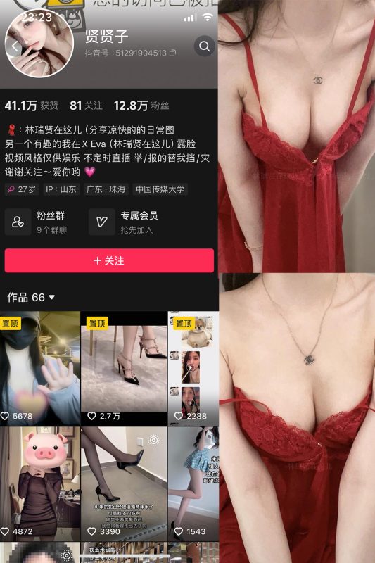 抖音 贤贤子 微密圈  NO.006期 【29P】最新至：2024.4.10-岛屿电鸽微密圈-全网最全抖音网红高质量总站