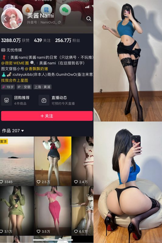 抖音 美酱Nami 微密圈  NO.011期 【22P】-岛屿电鸽微密圈-全网最全抖音网红高质量总站