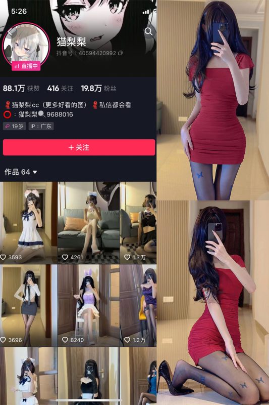 抖音 猫梨梨 微密圈  NO.021期 【10P】-岛屿电鸽微密圈-全网最全抖音网红高质量总站