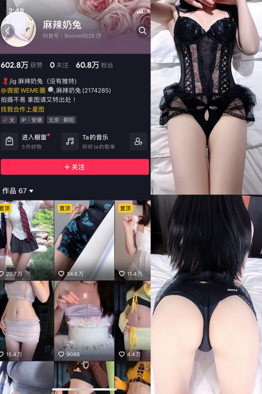 抖音 麻辣奶兔 微密圈  NO.012期 【14P】-岛屿电鸽微密圈-全网最全抖音网红高质量总站