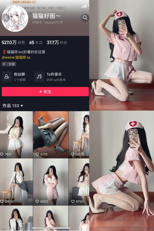 抖音 猫猫好困 微密圈  NO.017期 【13P】-岛屿电鸽微密圈-全网最全抖音网红高质量总站