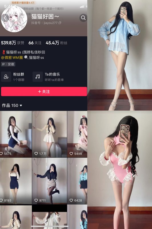 抖音 猫猫好困 微密圈  NO.022期 【18P】-岛屿电鸽微密圈-全网最全抖音网红高质量总站