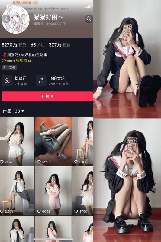 抖音 猫猫好困 微密圈  NO.007期 【13P】-岛屿电鸽微密圈-全网最全抖音网红高质量总站