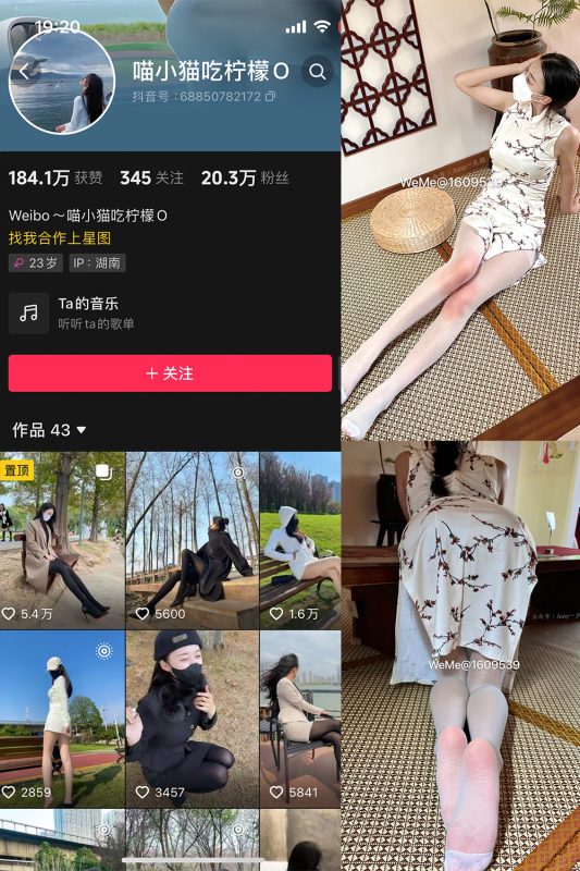抖音 喵小猫吃柠檬 微密圈  NO.005期 【102P3V】-岛屿电鸽微密圈-全网最全抖音网红高质量总站