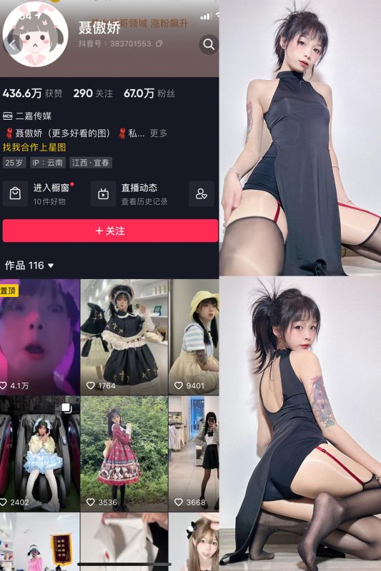 抖音 聂傲娇 微密圈  NO.004期 【55P2V】-岛屿电鸽微密圈-全网最全抖音网红高质量总站