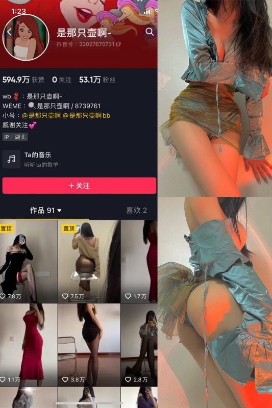 抖音 是那只壶啊 微密圈  NO.007期 【96P1V】-岛屿电鸽微密圈-全网最全抖音网红高质量总站