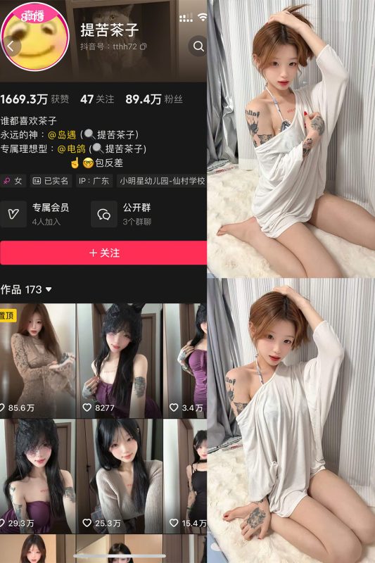 抖音 提苦茶子 岛遇 NO.002期 【17P6V】-岛屿电鸽微密圈-全网最全抖音网红高质量总站