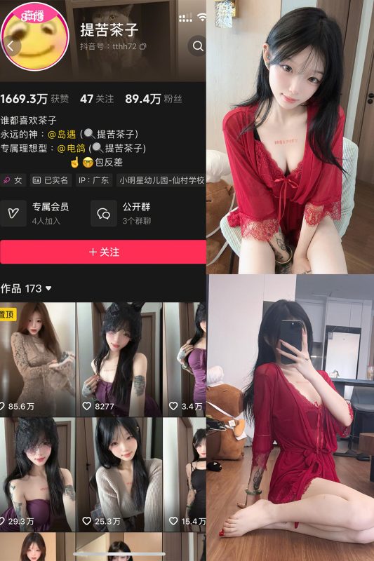 抖音 提苦茶子 岛遇 NO.006期 【10P】最新至：2025.8.12-岛屿电鸽微密圈-全网最全抖音网红高质量总站