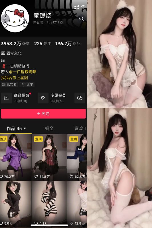 抖音 童锣烧 微密圈 NO.019期 【18P5V】最新至：2024.11.27-岛屿电鸽微密圈-全网最全抖音网红高质量总站