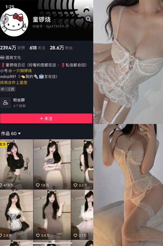 抖音 童锣烧 微密圈  NO.009期 【13P】最新至：2023.12.28-岛屿电鸽微密圈-全网最全抖音网红高质量总站