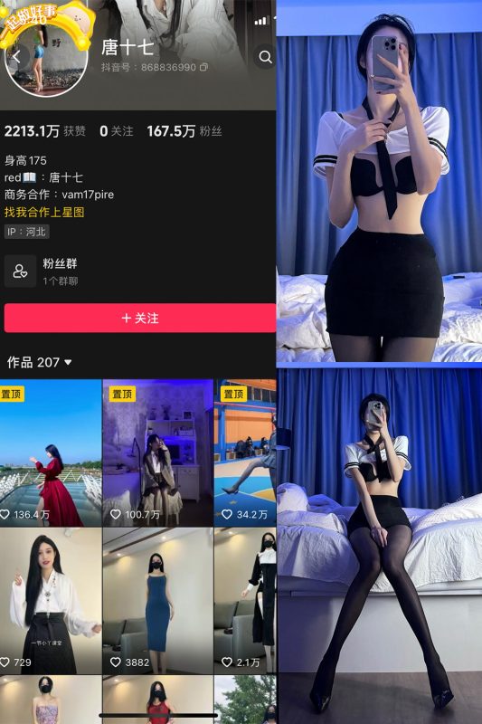 抖音 唐十七 微密圈 NO.031期 【30P】-岛屿电鸽微密圈-全网最全抖音网红高质量总站