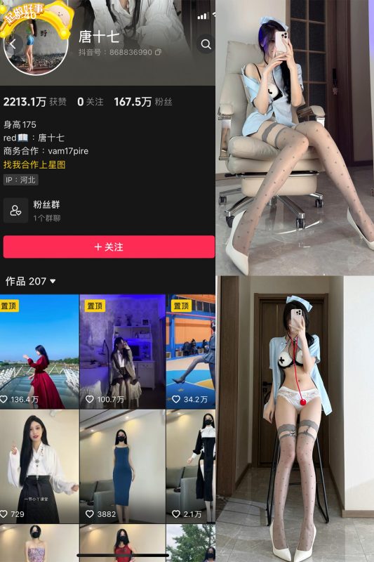 抖音 唐十七 微密圈 NO.042期 【10P】最新至：2025.5.15-岛屿电鸽微密圈-全网最全抖音网红高质量总站
