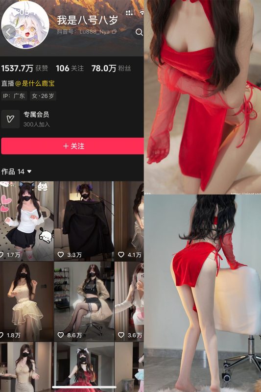 抖音 我是八号八岁 轻糖乐园  NO.005期 【17P】-岛屿电鸽微密圈-全网最全抖音网红高质量总站