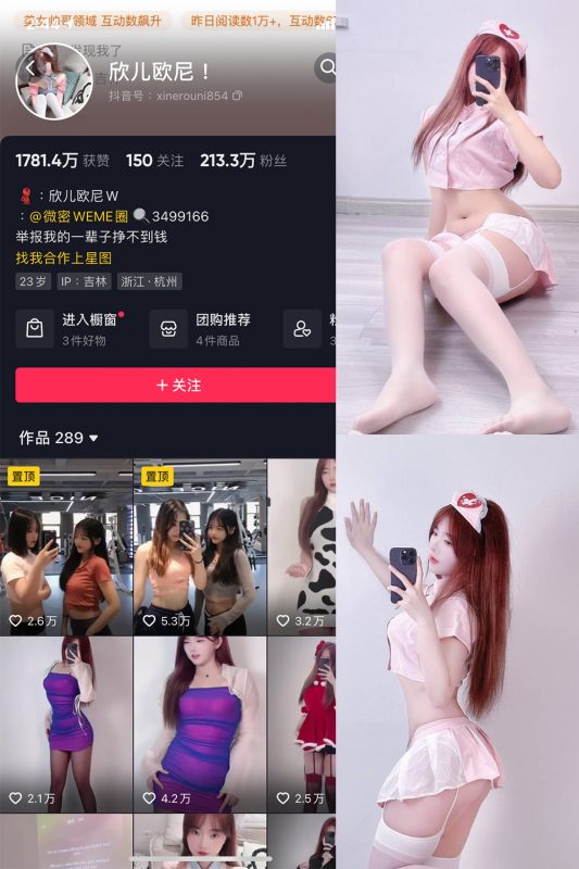 抖音 欣儿欧尼 微密圈  NO.002期 【29P】-岛屿电鸽微密圈-全网最全抖音网红高质量总站