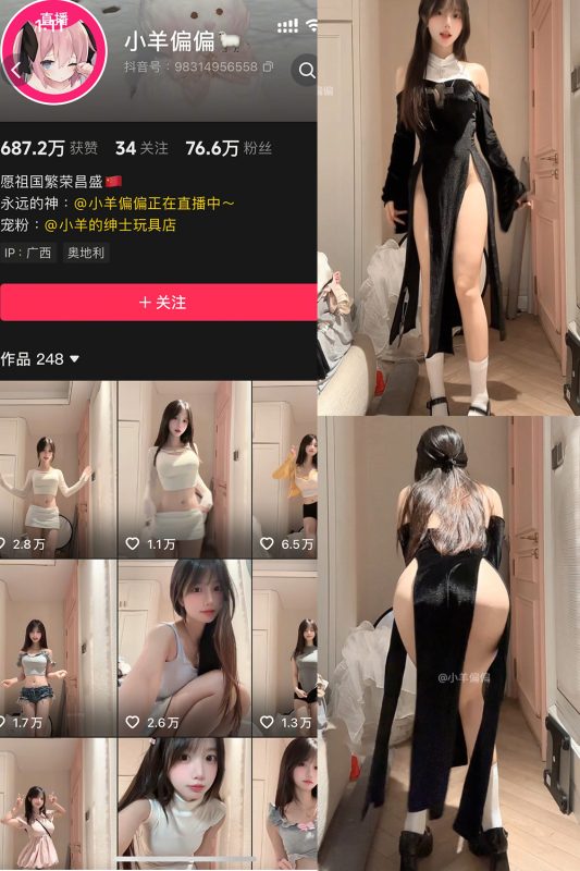抖音 小羊偏偏 微密圈 NO.010期 【7V】最新至：2026.8.21-岛屿电鸽微密圈-全网最全抖音网红高质量总站