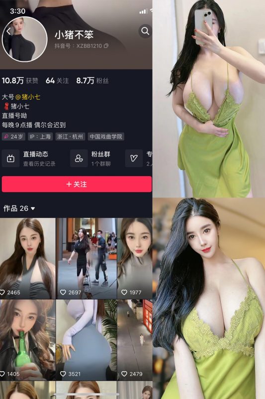 抖音 小猪不笨 微密圈 NO.005期 【93P13V】-岛屿电鸽微密圈-全网最全抖音网红高质量总站