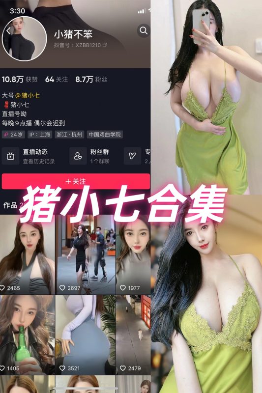 抖音 小猪不笨 微密圈 NO.001-009期 合集-岛屿电鸽微密圈-全网最全抖音网红高质量总站
