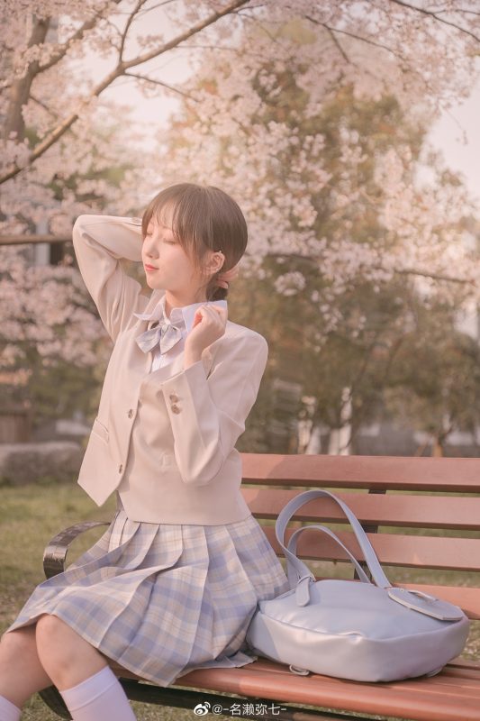 名濑弥七 NO.003 樱花 [14P-83MB]-岛屿电鸽微密圈-全网最全抖音网红高质量总站