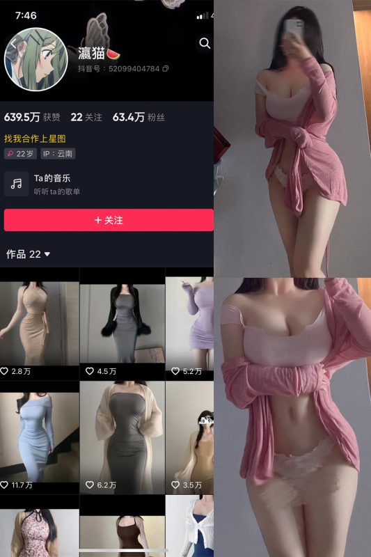抖音 瀛猫 微密圈  NO.030期 【13P】最新至：2023.12.31-岛屿电鸽微密圈-全网最全抖音网红高质量总站