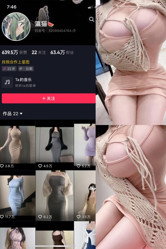 抖音 瀛猫 微密圈  NO.032期 【9P1V】最新至：2024.1.25-岛屿电鸽微密圈-全网最全抖音网红高质量总站