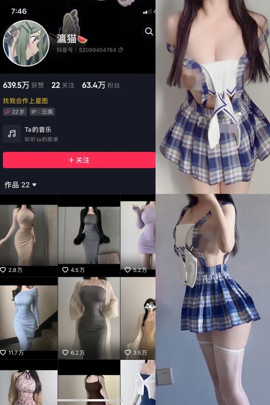 抖音 瀛猫 微密圈  NO.035期 【29P1V】-岛屿电鸽微密圈-全网最全抖音网红高质量总站