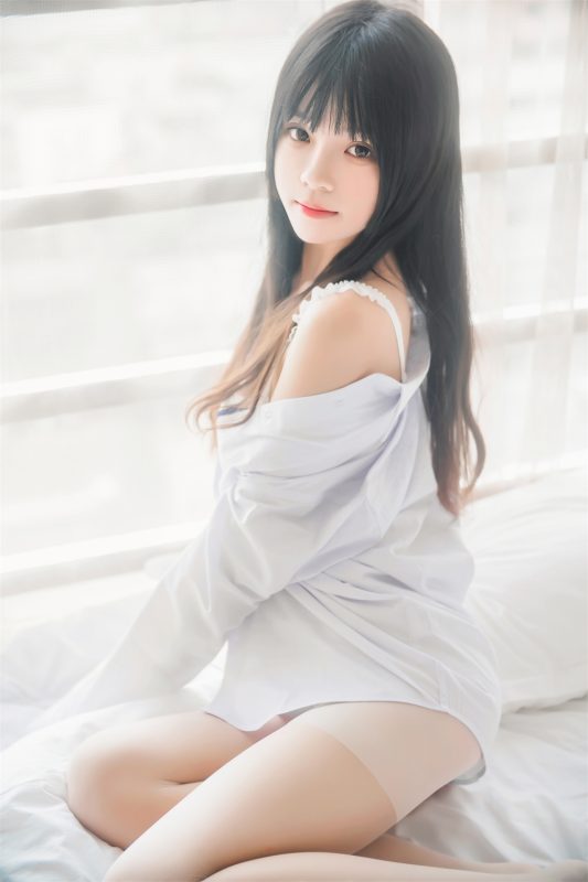 桜桃喵 VOL.002 [49P] 白衬衫散发-岛屿电鸽微密圈-全网最全抖音网红高质量总站