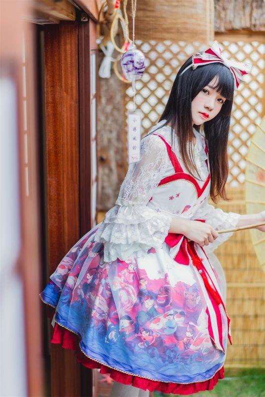 桜桃喵 VOL.023 [22P] 和风lolita-岛屿电鸽微密圈-全网最全抖音网红高质量总站