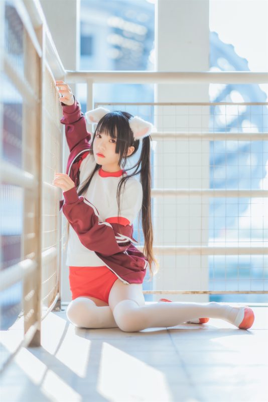 桜桃喵 VOL.046 [44P] 红色体操服-岛屿电鸽微密圈-全网最全抖音网红高质量总站