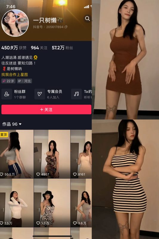 抖音 一只树懒 微密圈  NO.004期 【21P10V】-岛屿电鸽微密圈-全网最全抖音网红高质量总站