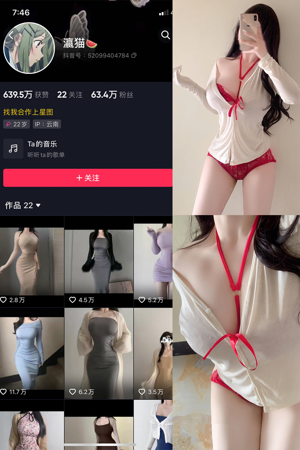 抖音 瀛猫 微密圈  NO.056期 【11P5V】最新至：2024.9.17-岛屿电鸽微密圈-全网最全抖音网红高质量总站