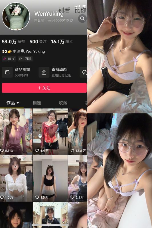 抖音 WenYuking 微密圈 003期 【18P4V】最新至：2025.5.16-岛屿电鸽微密圈-全网最全抖音网红高质量总站